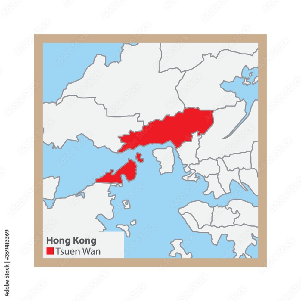 tsuen wan state map