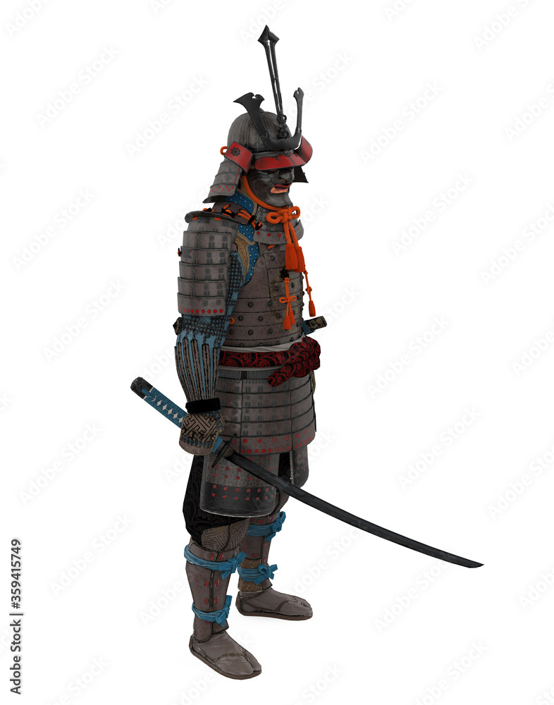 Lexica  samurai armour mask anime japan