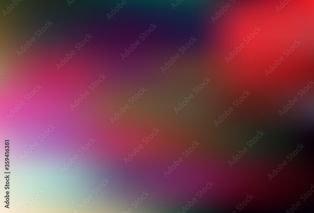 Light Green, Red vector abstract blurred background. Light Green, Red vector abstract blurred background.