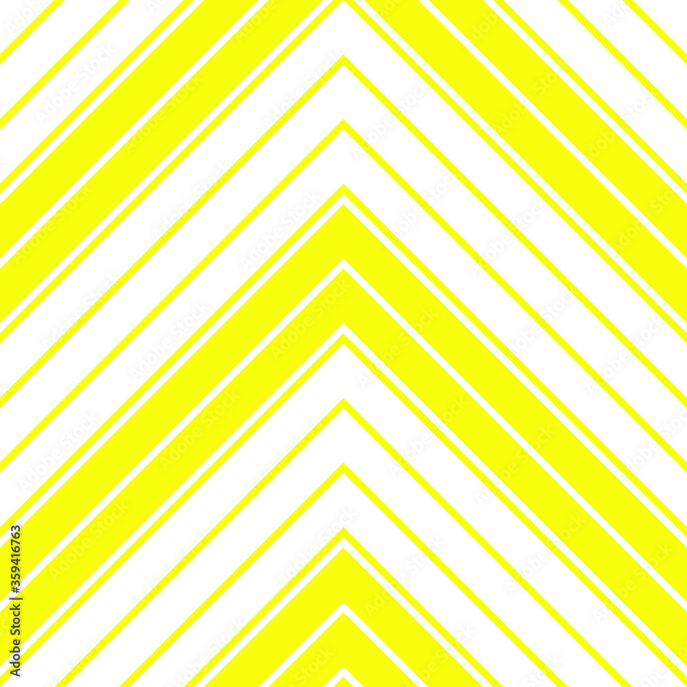 Fototapeta Yellow Chevron Diagonal Stripes seamless pattern background - Yellow Chevron diagonal striped seamless pattern background suitable for fashion textiles, graphics