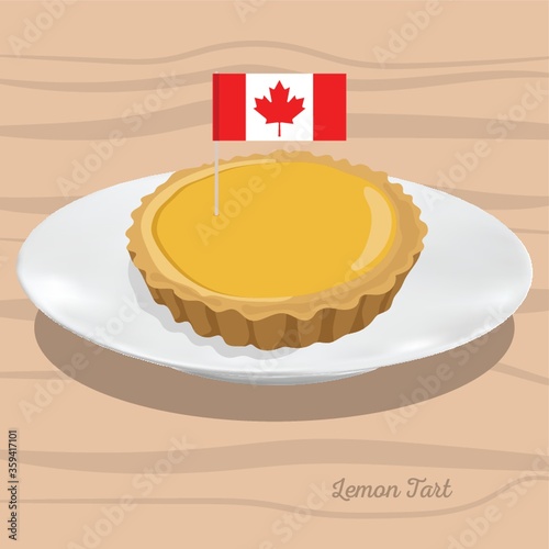 Lemon tart