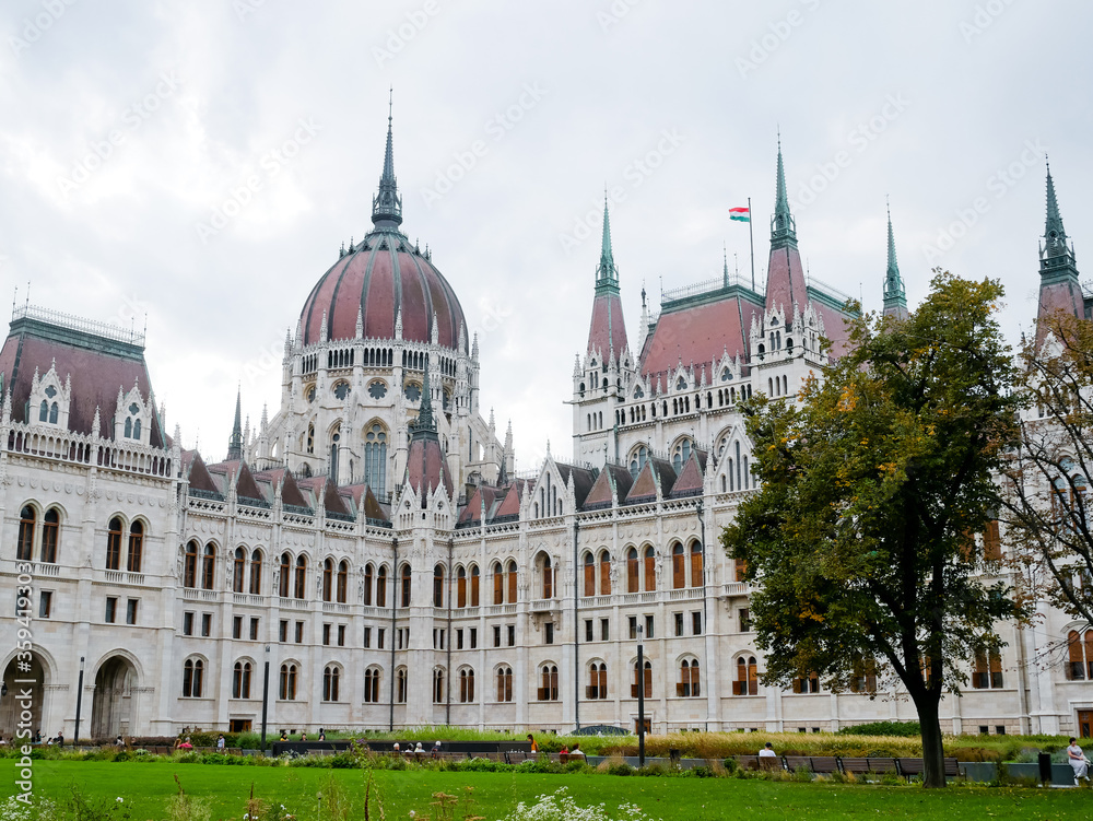 Budapest, Hungary, october 2019 - Parliament Building