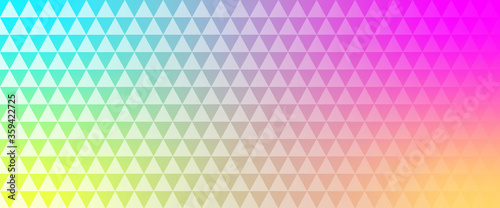 triangle colorful background