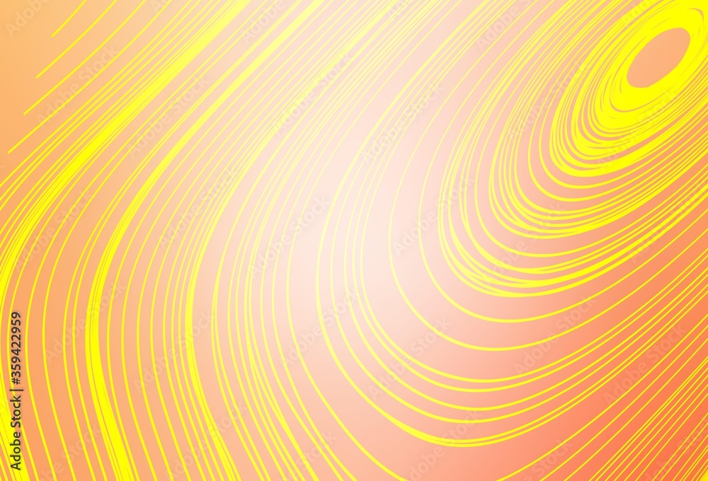 Light Orange vector glossy abstract backdrop. Light Orange vector glossy abstract backdrop.