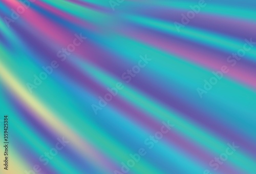 Dark Pink, Yellow vector blurred and colored pattern.