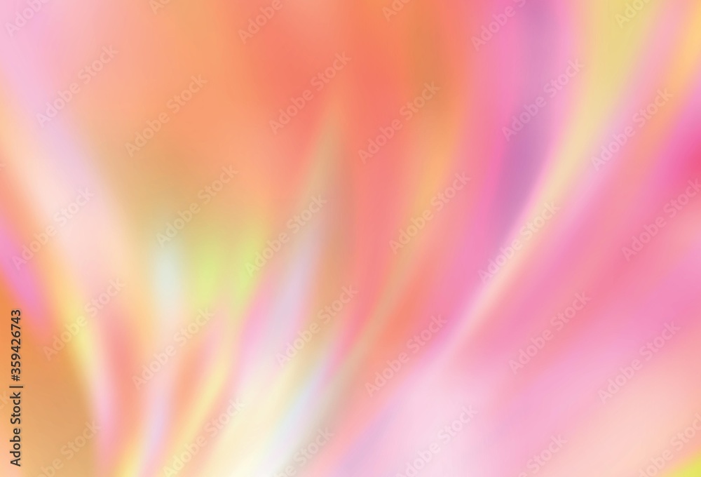 Obraz premium Light Orange vector colorful blur backdrop.
