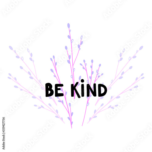Be Kind and Gentle Composition Poster-07