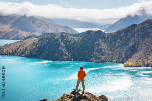 Slika na platnu New Zealand lakes