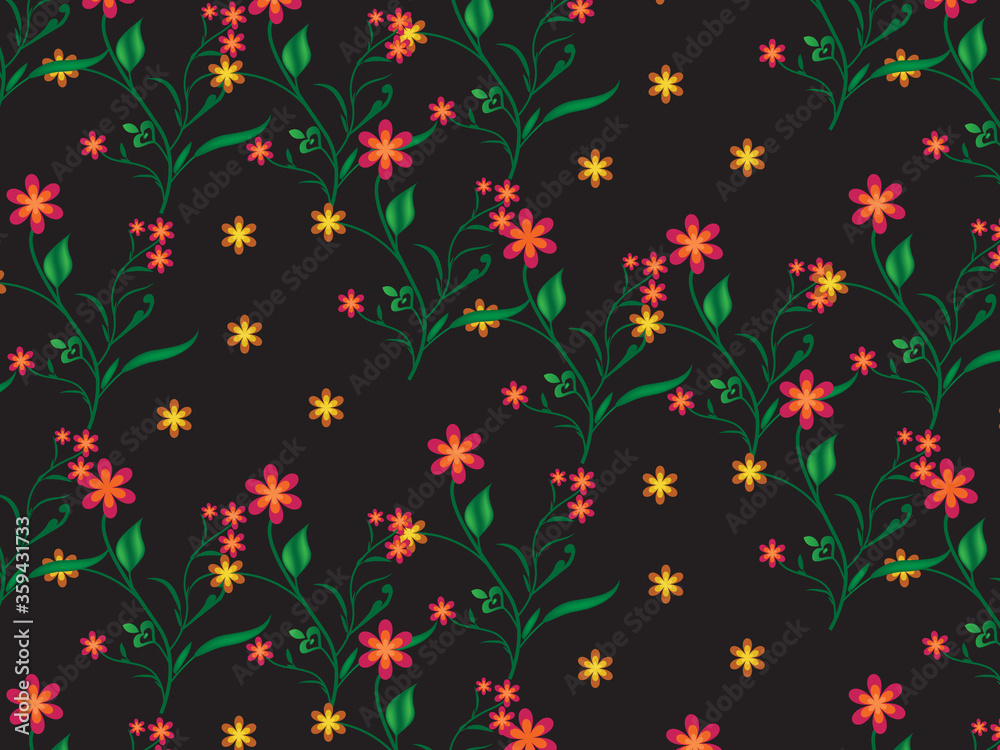 beautiful Seamless floral pattern background image .. beautiful Seamless floral pattern background image ..