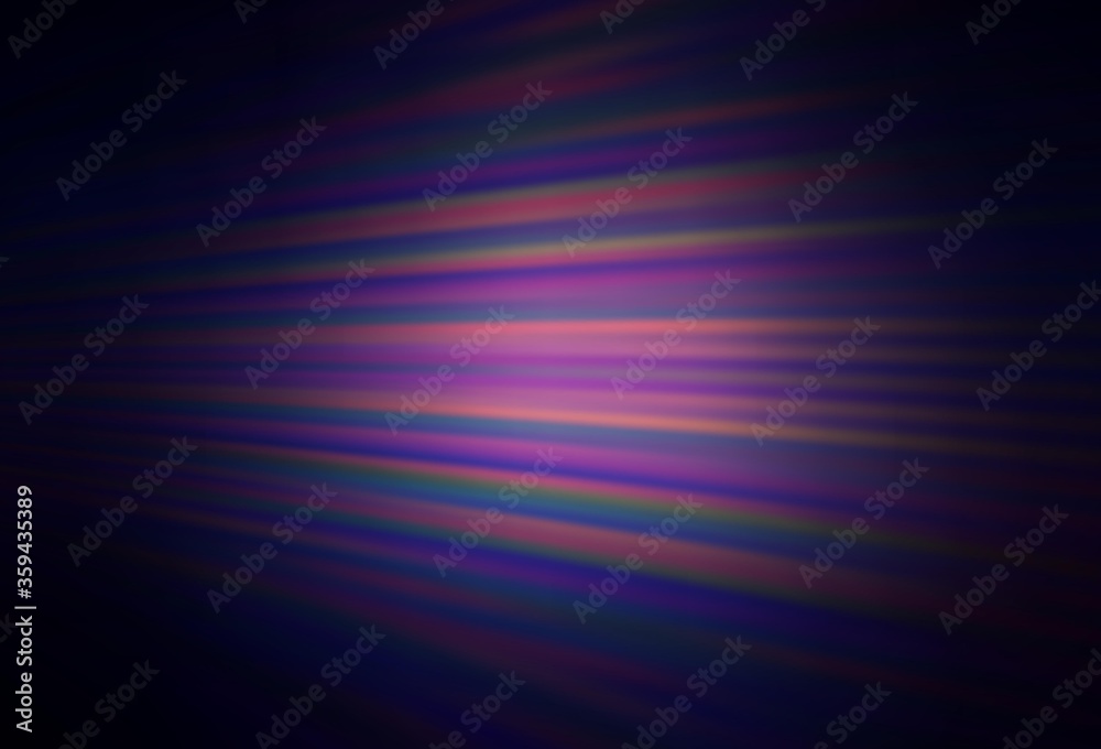 Dark Purple vector texture with colored lines. Blurred decorative design in simple style with lines. Template for your beautiful backgrounds.