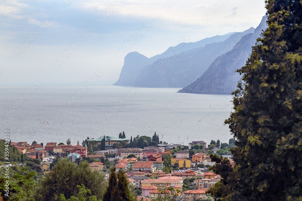 Lago di Garda veduta dall'alto