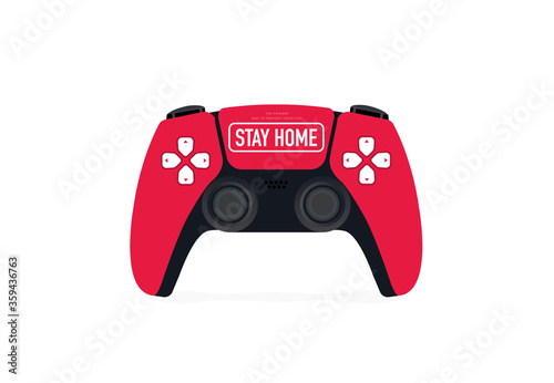 Video game controller vector design