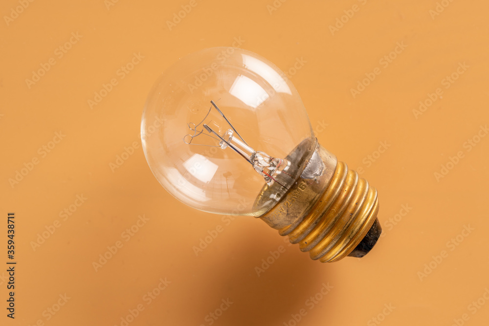 A variety of lighting bulb. Retro incandescent, halogen and mercury A variety of lighting bulb. Retro incandescent, halogen and mercury