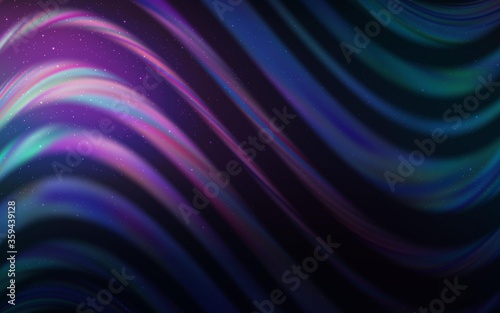 Dark Pink, Blue vector background with astronomical stars. Modern abstract illustration with Big Dipper stars. Pattern for futuristic ad, booklets.