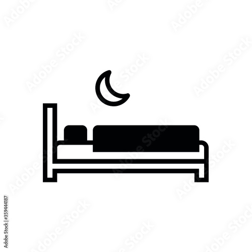bunk bed vector icon