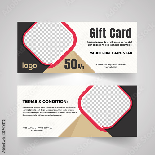 Gift Voucher & Discount Based Web banner template Design.