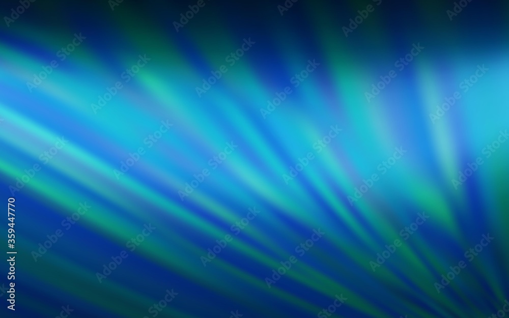 Fototapeta premium Dark BLUE vector texture with colored lines. Lines on blurred abstract background with gradient. Best design for your ad, poster, banner.