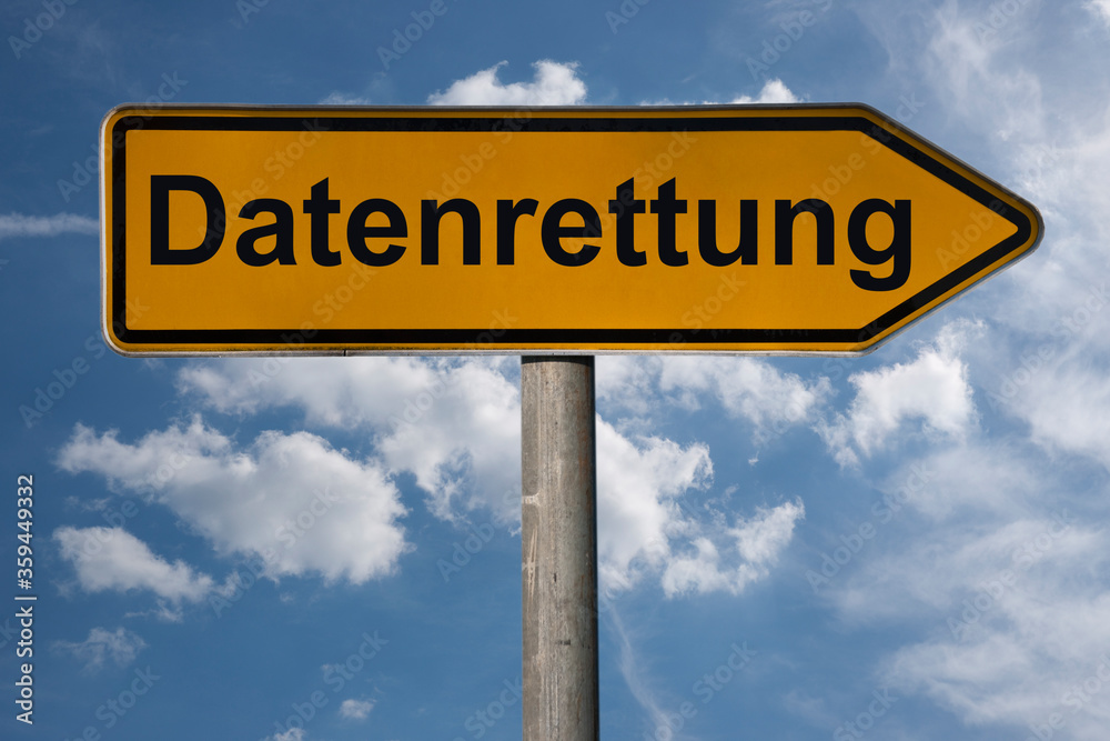 Obraz premium Datenrettung