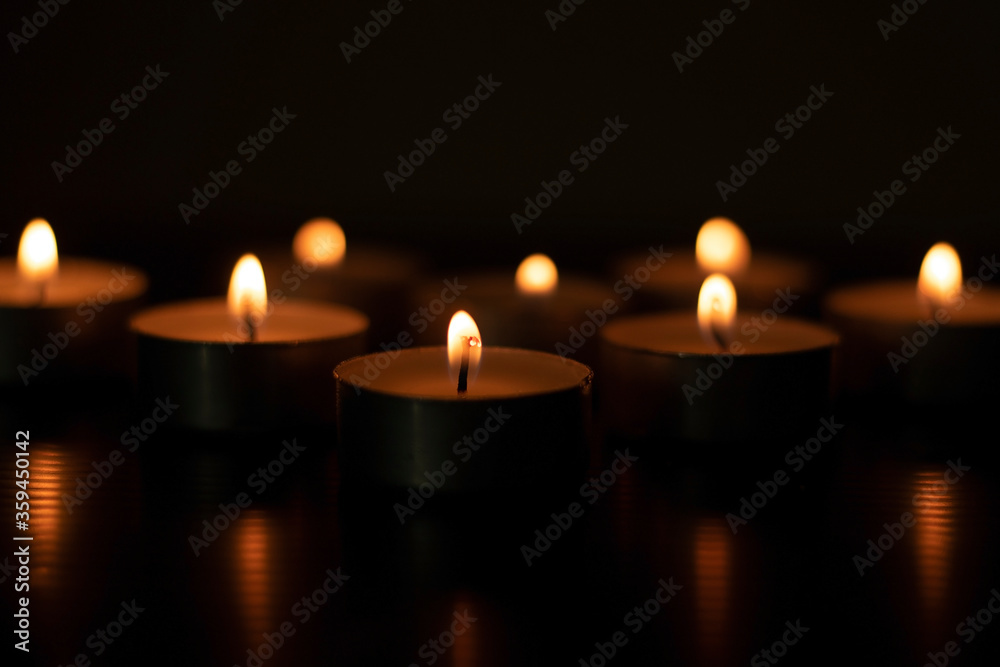 candles that are lit in the dark candles that are lit in the dark