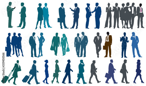 Diverse Geschäftsleute in der Zusammenarbeit