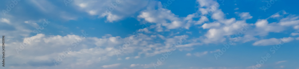 Blue sky with white clouds as a background Blue sky with white clouds as a background