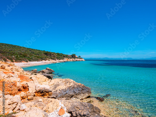 Fototapeta Naklejka Na Ścianę i Meble -  Portixeddu beach - Sardinia