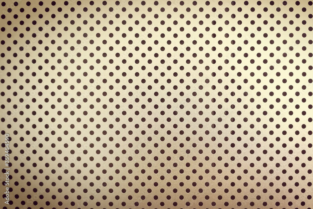 Steel grating or with holes for the background,Steel texture, Pattern of dots, dotted lines,hole wall metal, Monochrome backdrop, design element to create backgrounds, 