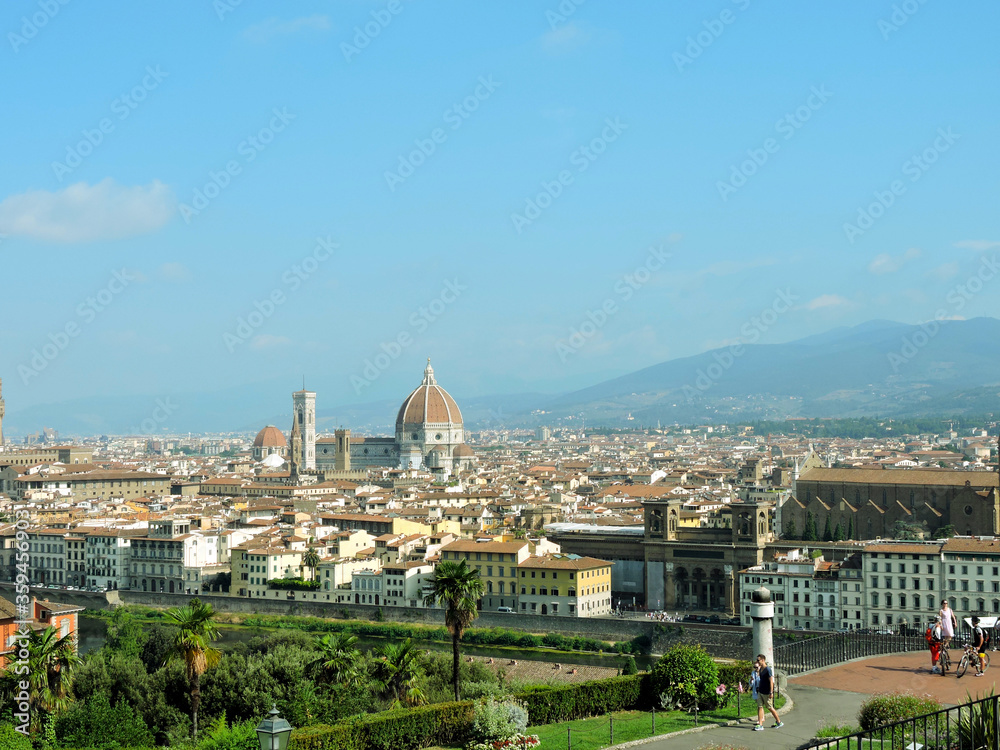 view of florence italy