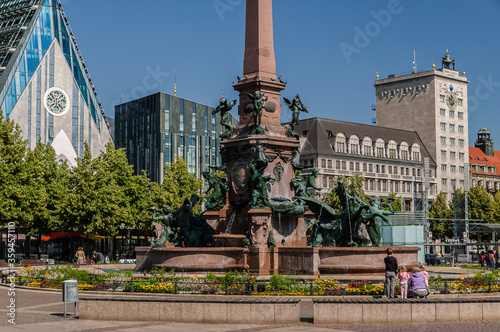 Leipzig Sachsen Augustusplatz photo