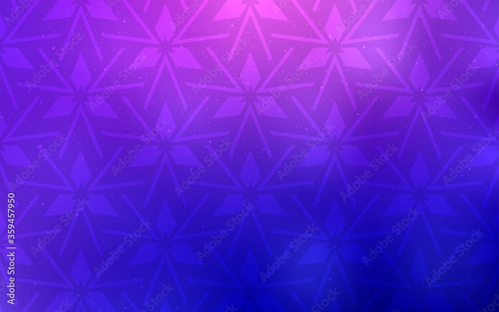 Light Pink, Blue vector background with triangles. Abstract gradient illustration with triangles. Pattern for booklets, leaflets Light Pink, Blue vector background with triangles. Abstract gradient illustration with triangles. Pattern for booklets, leaflets