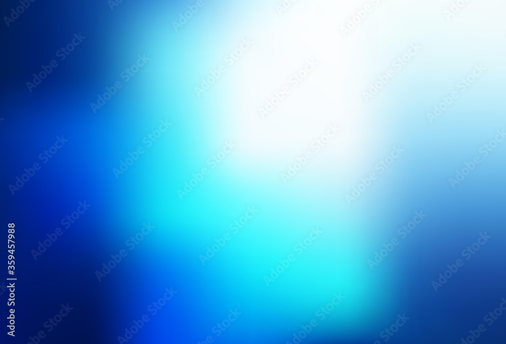 Obraz premium Dark BLUE vector abstract blurred background.