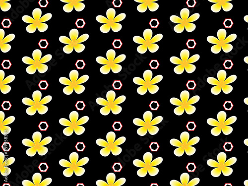 beautiful Seamless floral pattern background image ..