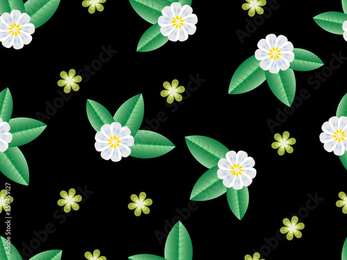 beautiful Seamless floral pattern background image ..