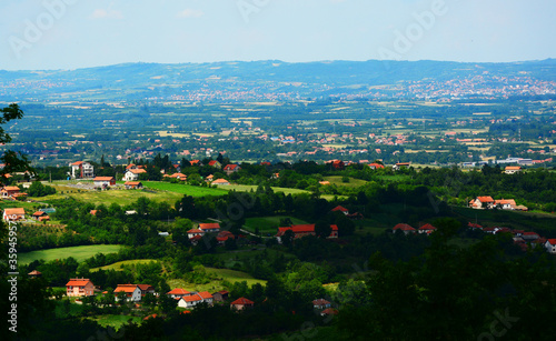 Fototapeta Naklejka Na Ścianę i Meble -  panoramic view of the city of vilnius