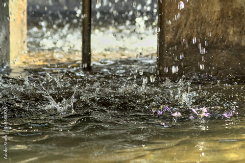 Close up of Water fountain
