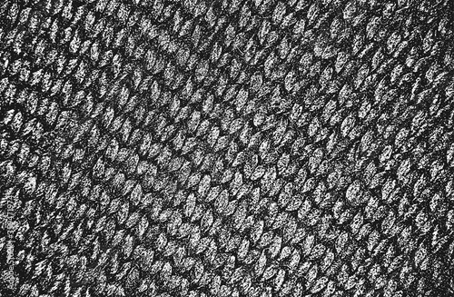 Distressed overlay texture of weaving fabric, ornamental knitted sweater, plait, jersey, pullover. grunge background.