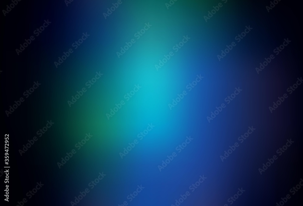 Dark Blue, Green vector blurred pattern. Dark Blue, Green vector blurred pattern.