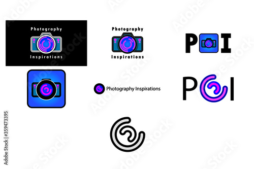 Grafiken für ein Fotografie-Unternehmen