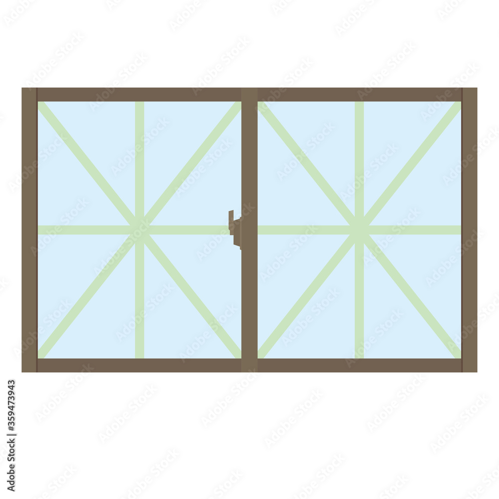 窓ガラスにガムテープで補強したイラスト Stock Vector Adobe Stock 窓ガラスにガムテープで補強したイラスト Stock Vector Adobe Stock