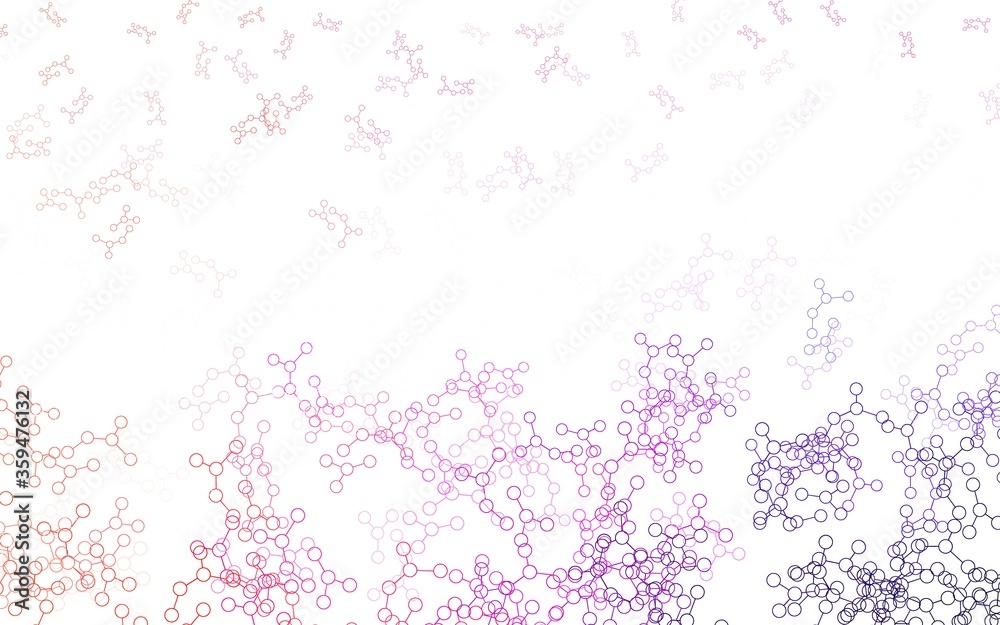 Light Pink, Red vector backdrop with artificial intelligence data. Light Pink, Red vector backdrop with artificial intelligence data.