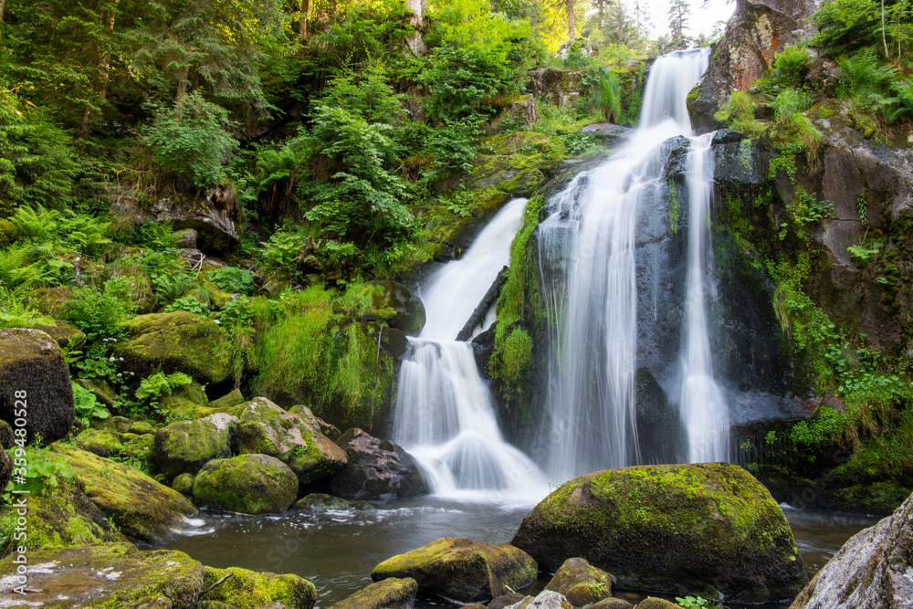 Fototapeta premium Wasserfall Triberg 1 (2020-06)