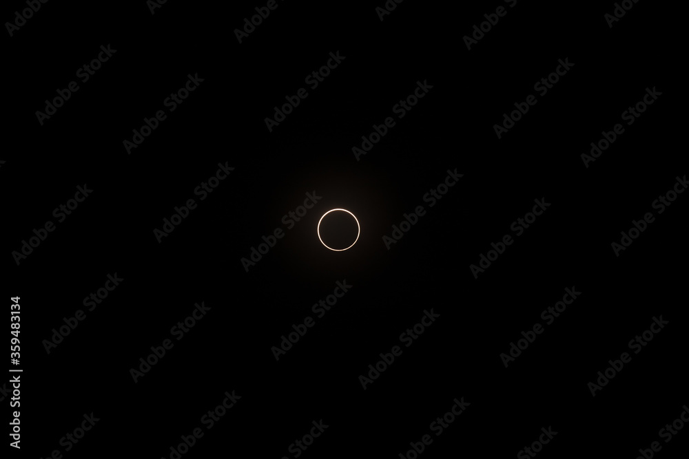 The solar eclipse on June 21, 2020, view from Xiamen, China The solar eclipse on June 21, 2020, view from Xiamen, China