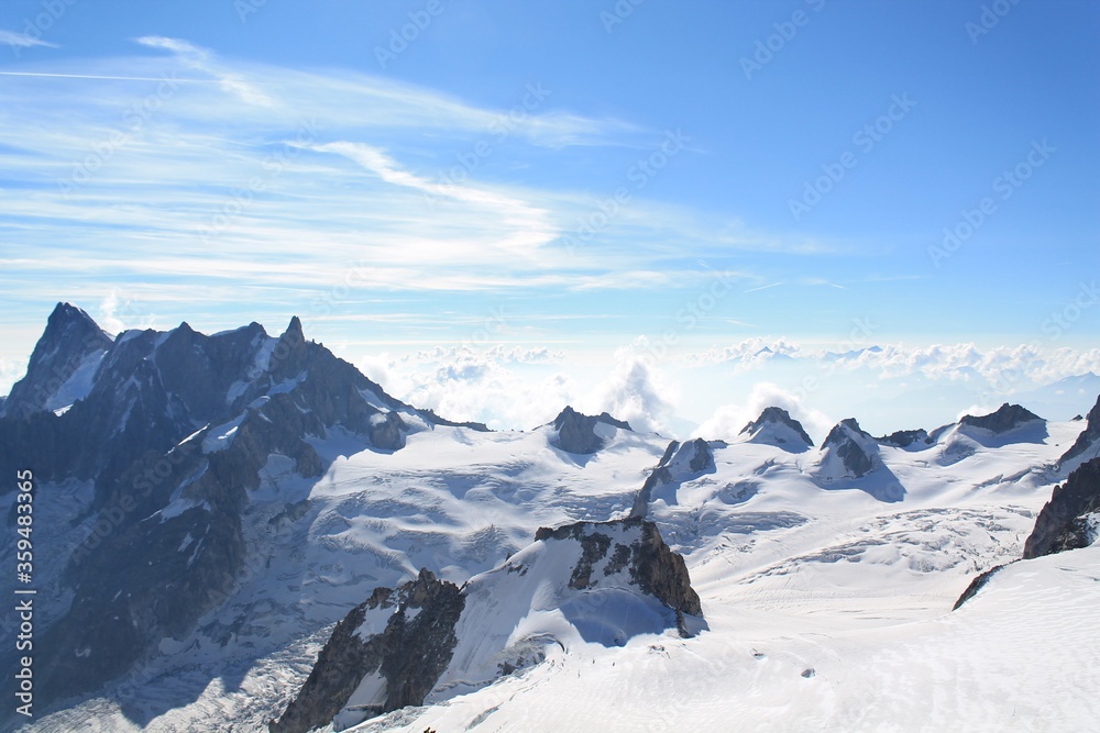 Obraz premium winter mountain landscape