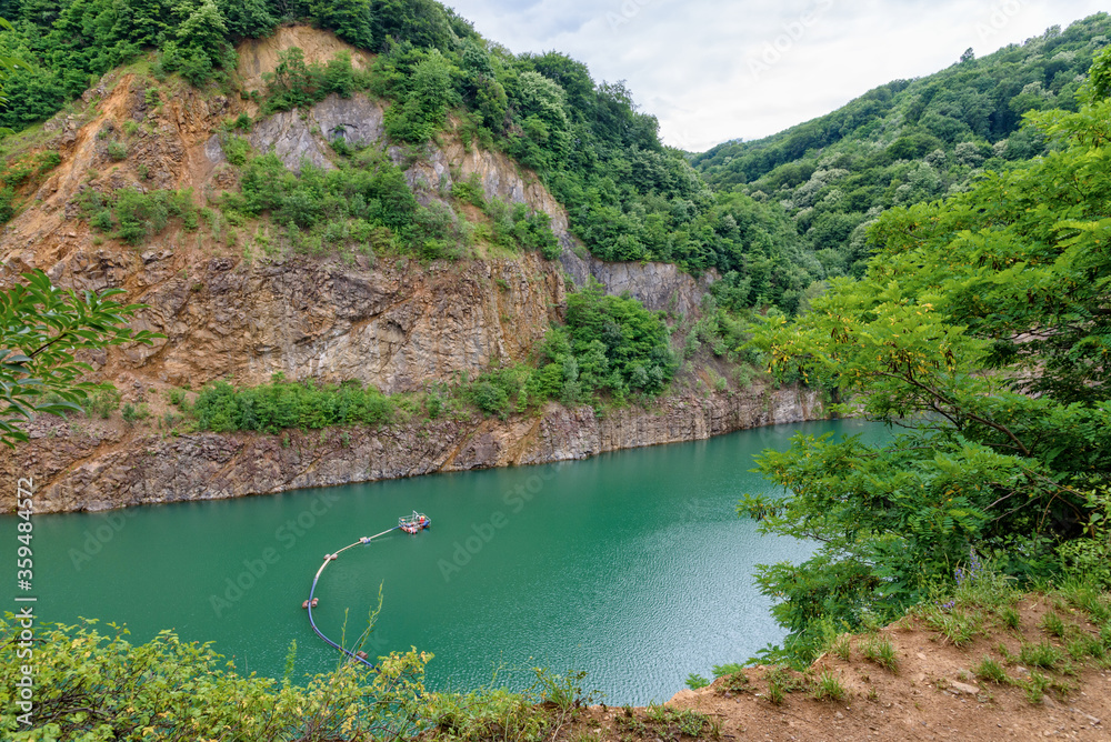 Beautiful Lake Ledinci serbian Ledinacko Jezero Near Fruska Gora In beautiful-lake-ledinci-serbian-ledinacko-jezero-near-fruska-gora-in