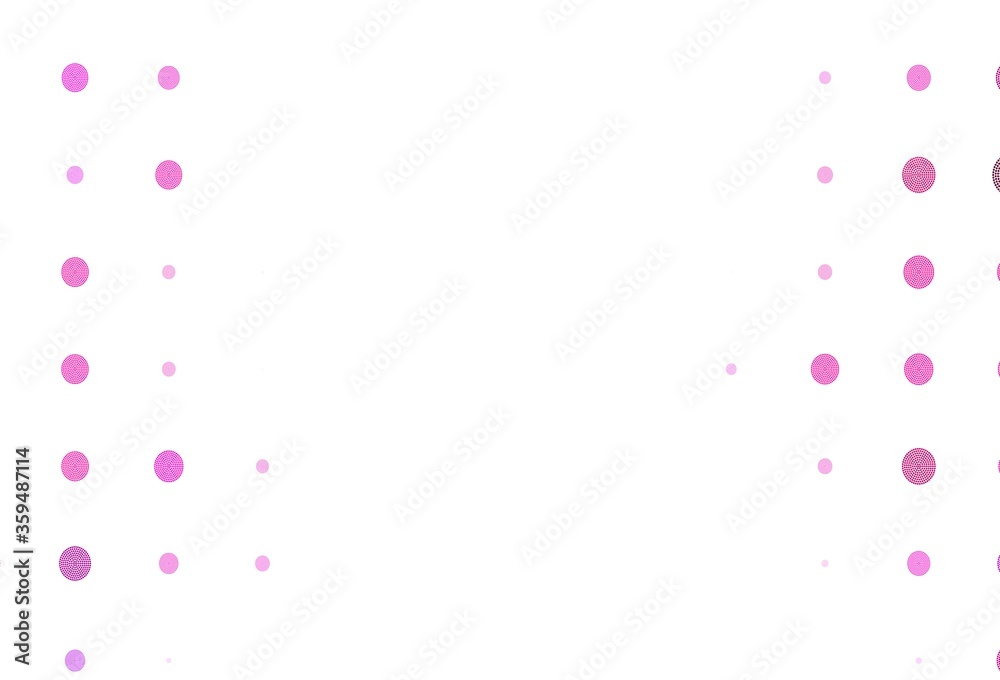 Light Pink vector background with bubbles. Light Pink vector background with bubbles.