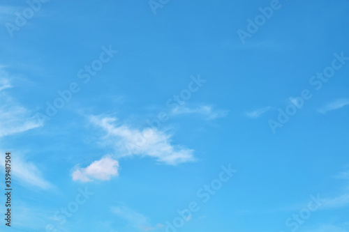 Wallpaper Mural Bright blue sky with white clouds. Torontodigital.ca