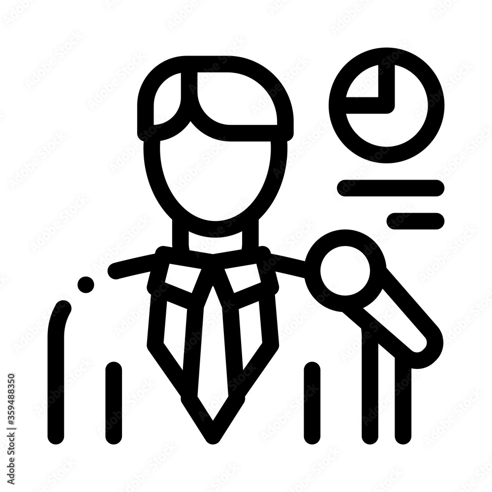 lector infographic icon vector. lector infographic sign. isolated ...