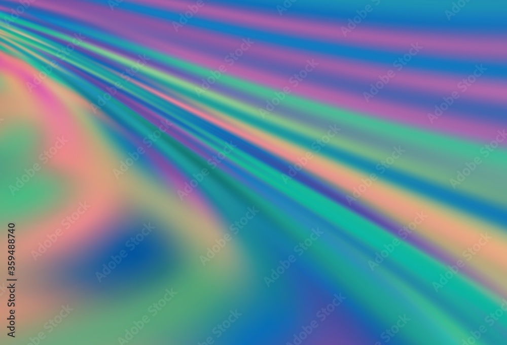 Obraz premium Dark Blue, Red vector colorful abstract texture.