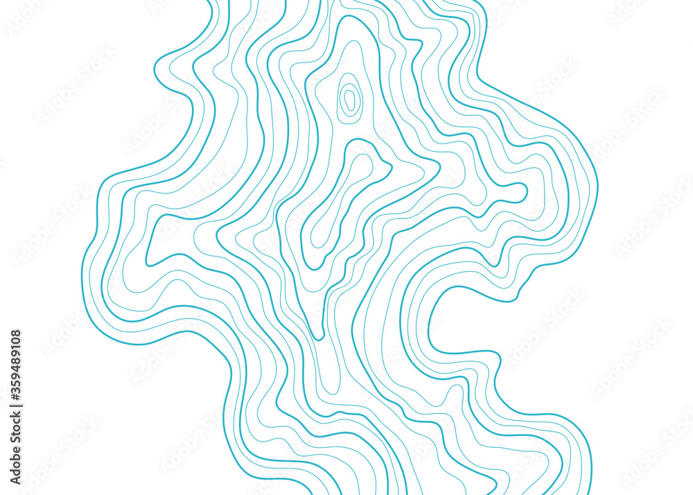topographic map vector illustration abstract height lines isolated on a white background topographic map vector illustration abstract height lines isolated on a white background