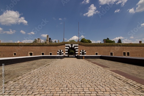 view of the old town of Terezín